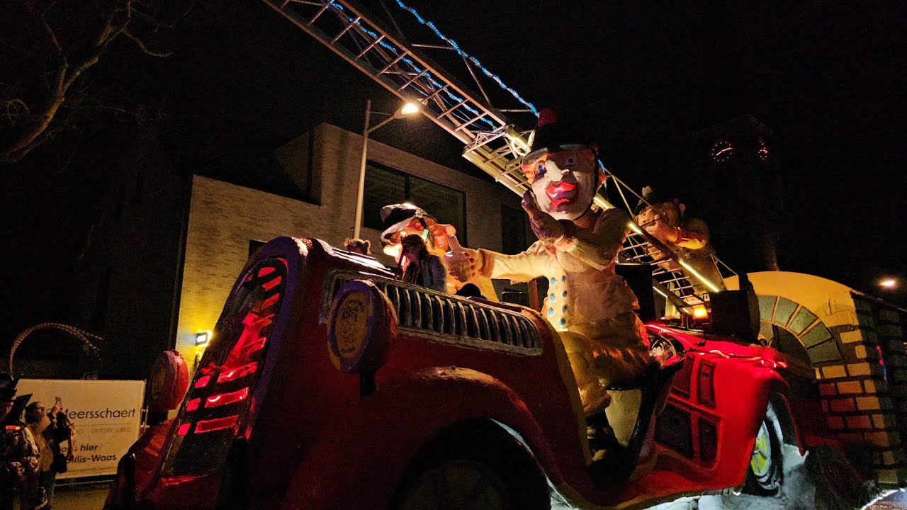 Verlichte Carnavalstoet Sint-Gillis-Waas 2026