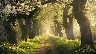 Misty Summer Woods | Healing Music for Creative Focus, Stress Relief, & Peaceful Relaxation