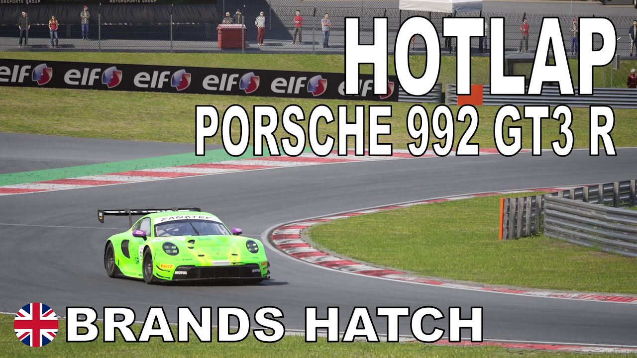 ACC - BRANDS HATCH HOTLAP WITH THE PORSCHE 992 GT3 R