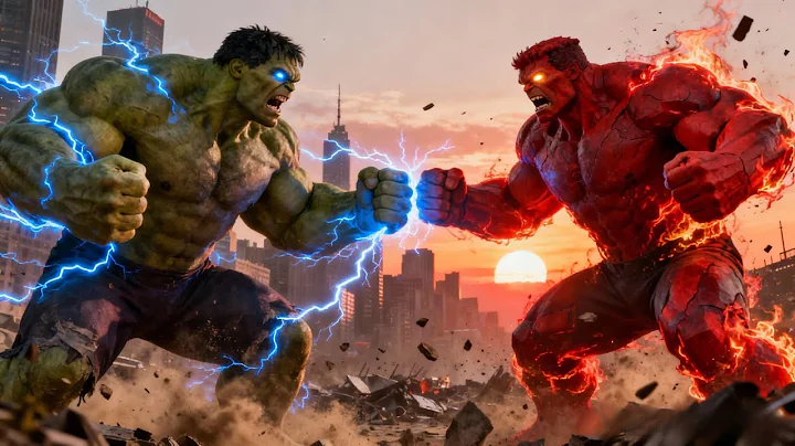 HULK vs RED HULK | Ultimate Final Fight | Full 4K Movie