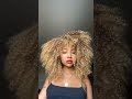 Annivia blonde brown color hair afro kinky curly synthetic wig with bangs amazon  aliexpress  vendor