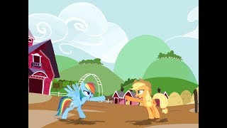 ADD004 MUGEN: Rainbow Dash (Me) Vs Applejack