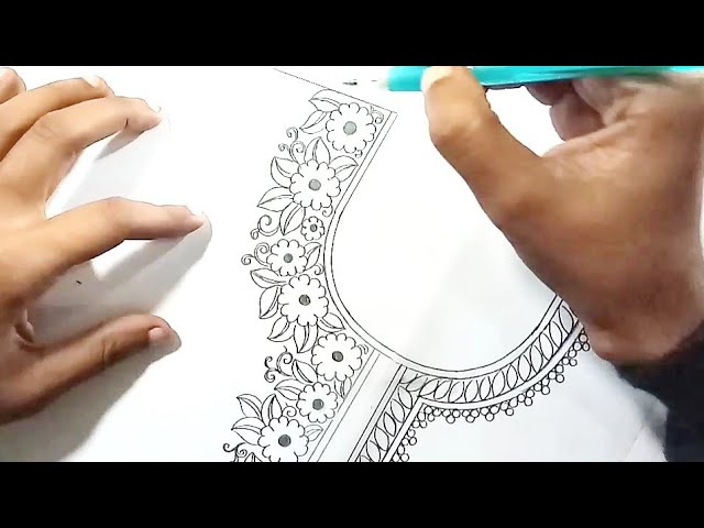 Kurti Sketch. Indo-Western Kurti. | Fashion design drawings, Fashion  sewing, Fashion design sketches
