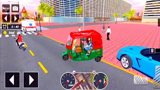 Tuk Tuk auto rickshaw driver 3D game - 315 auto rickshaw driving game - Android iOS Gameplay screenshot 3