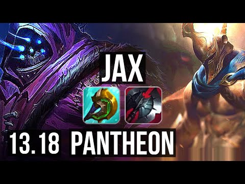 JAX vs PANTHEON (TOP) | Rank 5 Jax, 7/1/6 | TR Challenger | 13.18