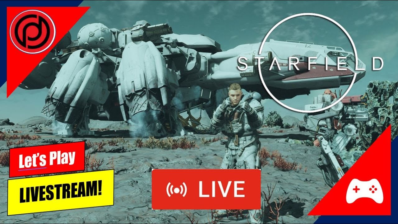 LET'S ADVENTURE!!! - Let's Play Starfield #2 | DHYFU Live Stream