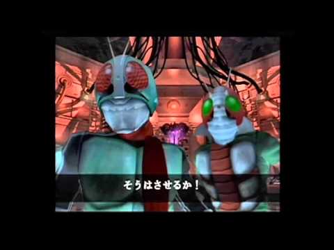 PS2 仮面ライダー 正義の系譜 第6章 決戦 1号 7 必殺! 4th ライダーキック