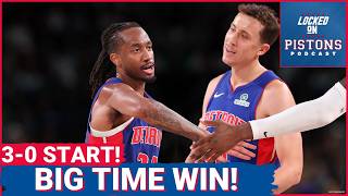 Detroit Pistons Outduel 76ers Without Jalen Duren or Ausar Thompson, Start NBA Season 3-0!