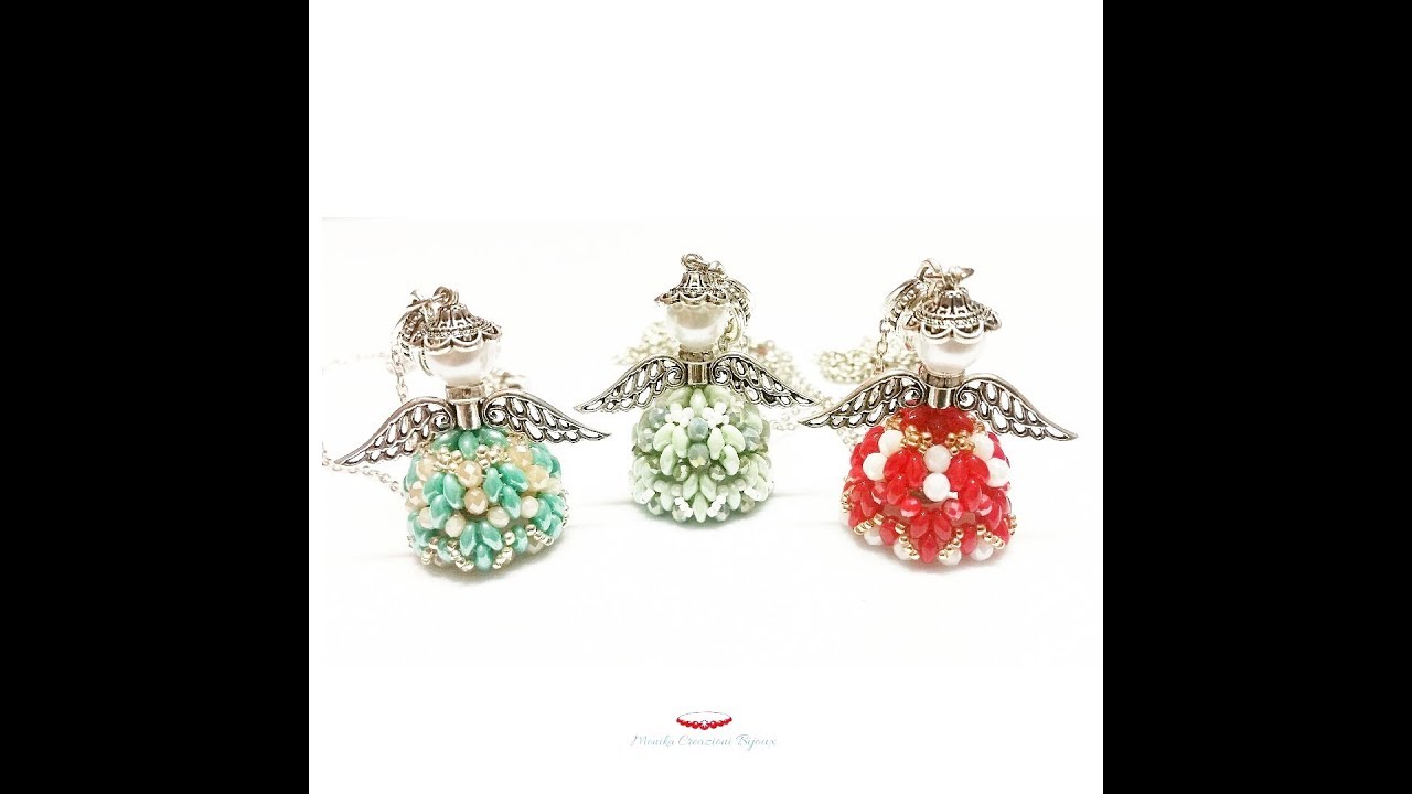 Come realizzare un angelo con le perline #TUTORIAL