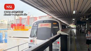(NL sticker) SMRT - KSF C151A (529/530) (Khatib » Ang Mo Kio)