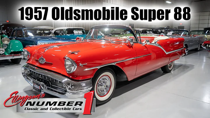 1957 Oldsmobile Super 88 J-2 Convertible - FOR SALE at Ellingson Motorcars in Rogers, MN
