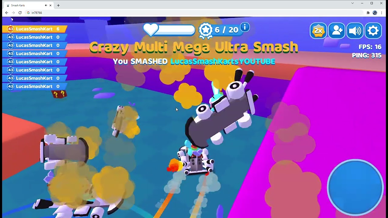 Smash Karts - Play Smash Karts Crazy Games