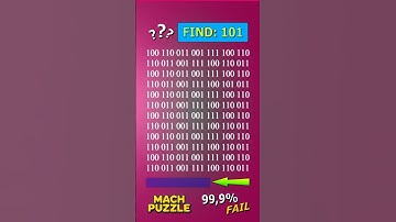 Tell me where 101? | Brain Teaser IQ Test #shorts #different #puzzles #opticalillusion #quiz
