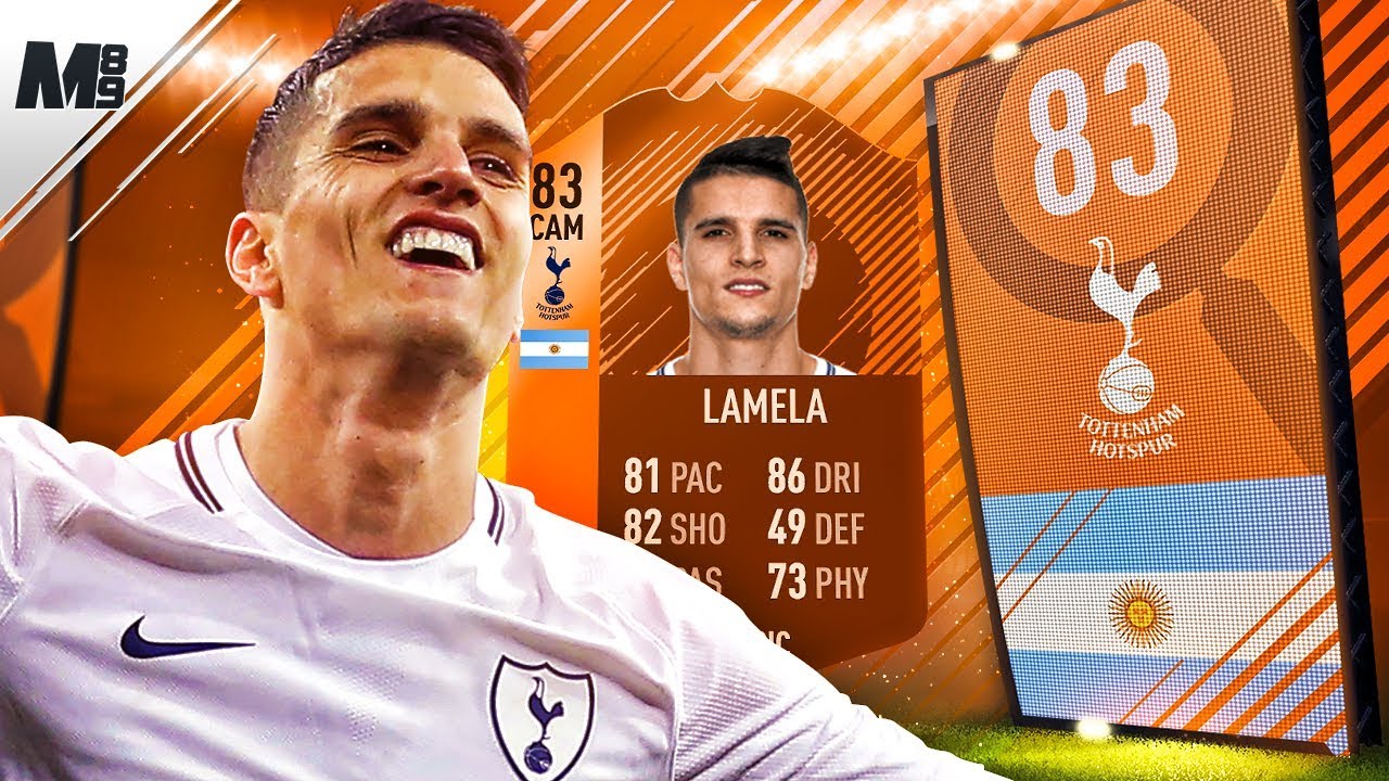 FIFA 18 MOTM LAMELA REVIEW | 83 MOTM LAMELA PLAYER REVIEW | FIFA 18 ULTIMATE TEAM