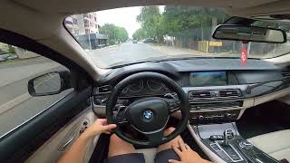 BMW F10 3.0 Diesel 530d City Drive POV GoPro