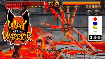 Way of the Warrior 3DO - character and stages demo