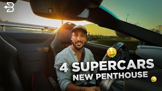 The Billionaire’s Day: Penthouse & 4 Hypercars