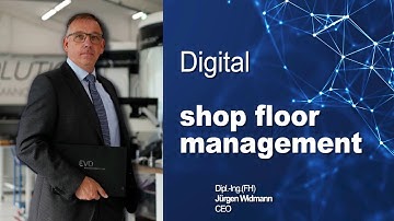 digital shopfloor management in CNC production