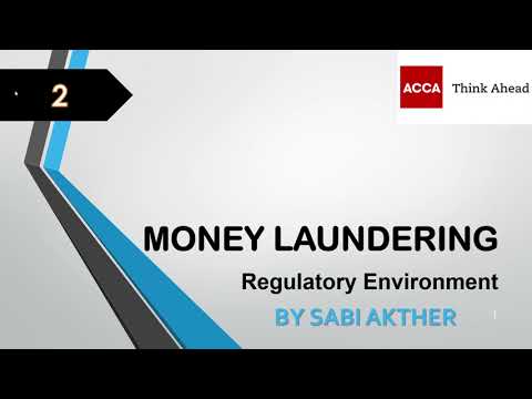 ACCA I Advanced Audit & Assurance (AAA) I Money Laundering - AAA Lecture 2