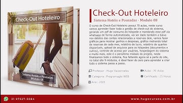 Check-Out Hoteleiro - Aula 01   Introdução ao Curso