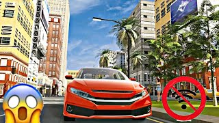 تحميل لعبة Car Simulator Civic: City Driving مهكرة و بدون انترنيت و لجميع الاجهزة الضعيفة screenshot 1