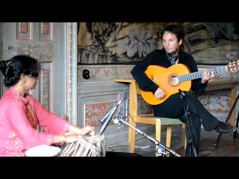 Suranjana Ghosh and Erik Steen in a short tabla & ...