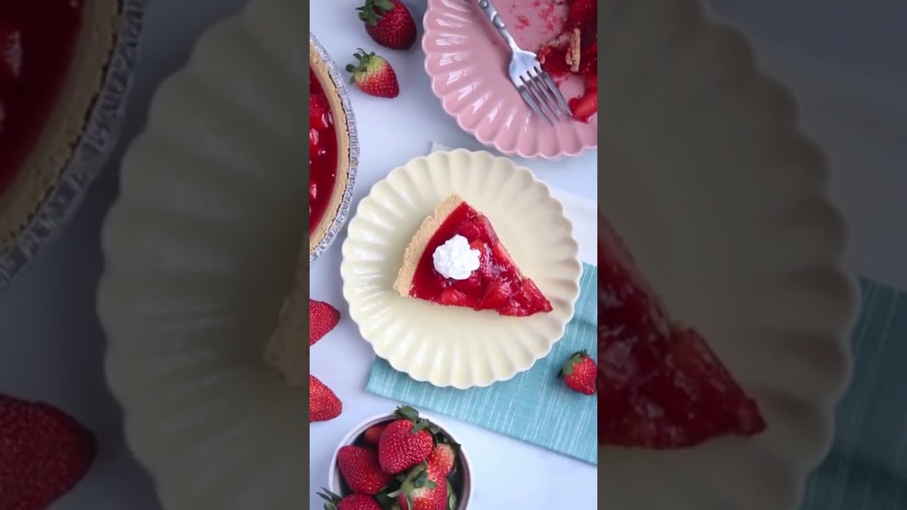 Easy Strawberry Jello Pie Recipe 