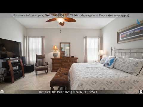 10010 Celtic Ash Drive, Ruskin, FL home video tour
