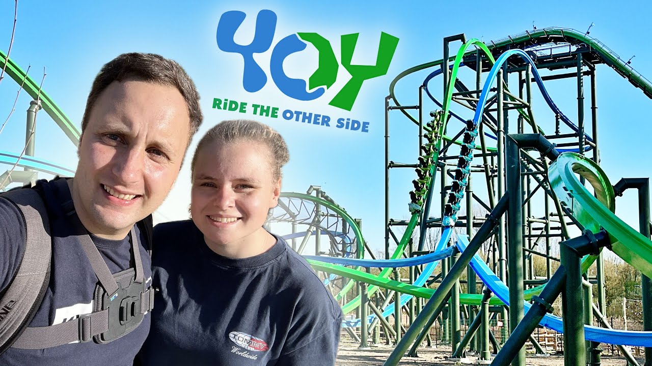 Wir testen YOY im Walibi Holland! - Der ERSTE RMC Single-Rail Coaster in EUROPA! 🎢