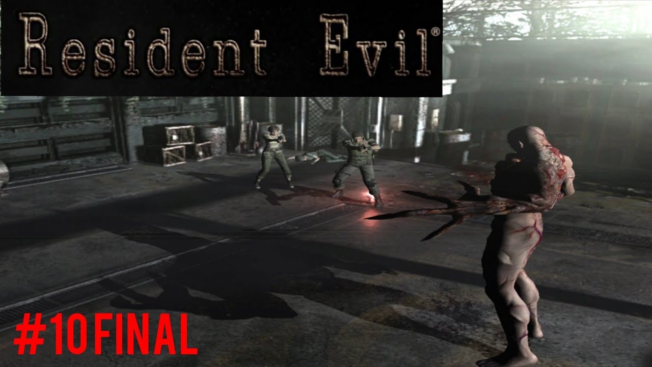 RESIDENT EVIL REMAKE - CRIS - GAMECUBE - JOGANDO NO CELULAR #10 CAPÍTULO FINAL - TYRANT