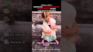 Ranking Cutest Babies Responses Ever (Siblings Edition)