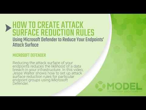 Limiting Your Attack Surface with Microsoft Defender for Endpoint