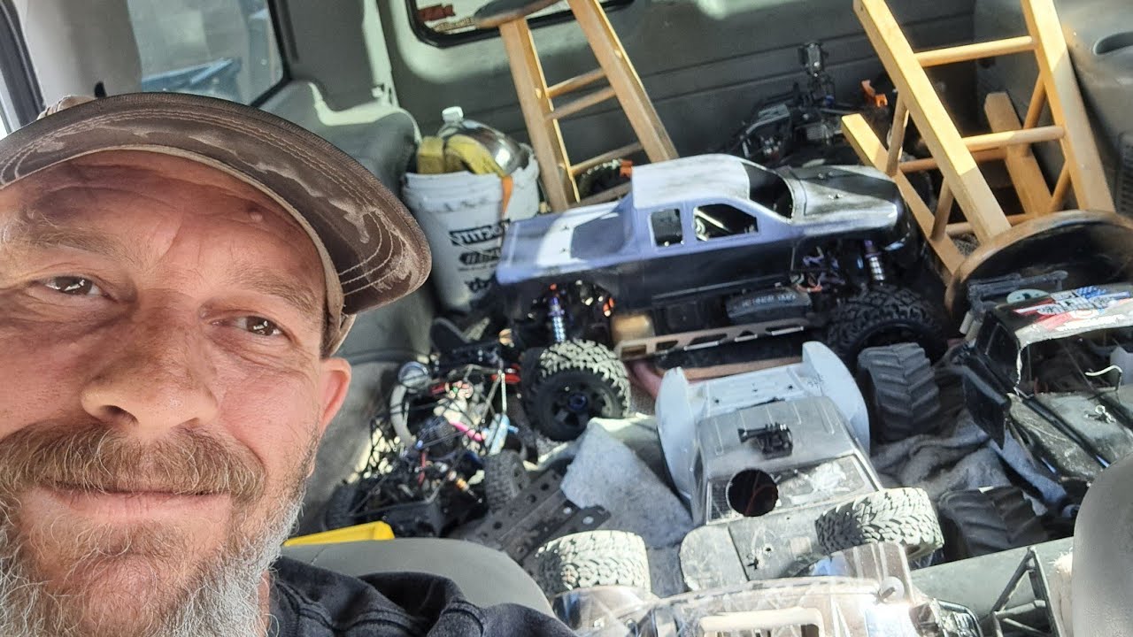 King Motors Baja 5b, FPV ripping at the AZRC Bashers Spring Bash 