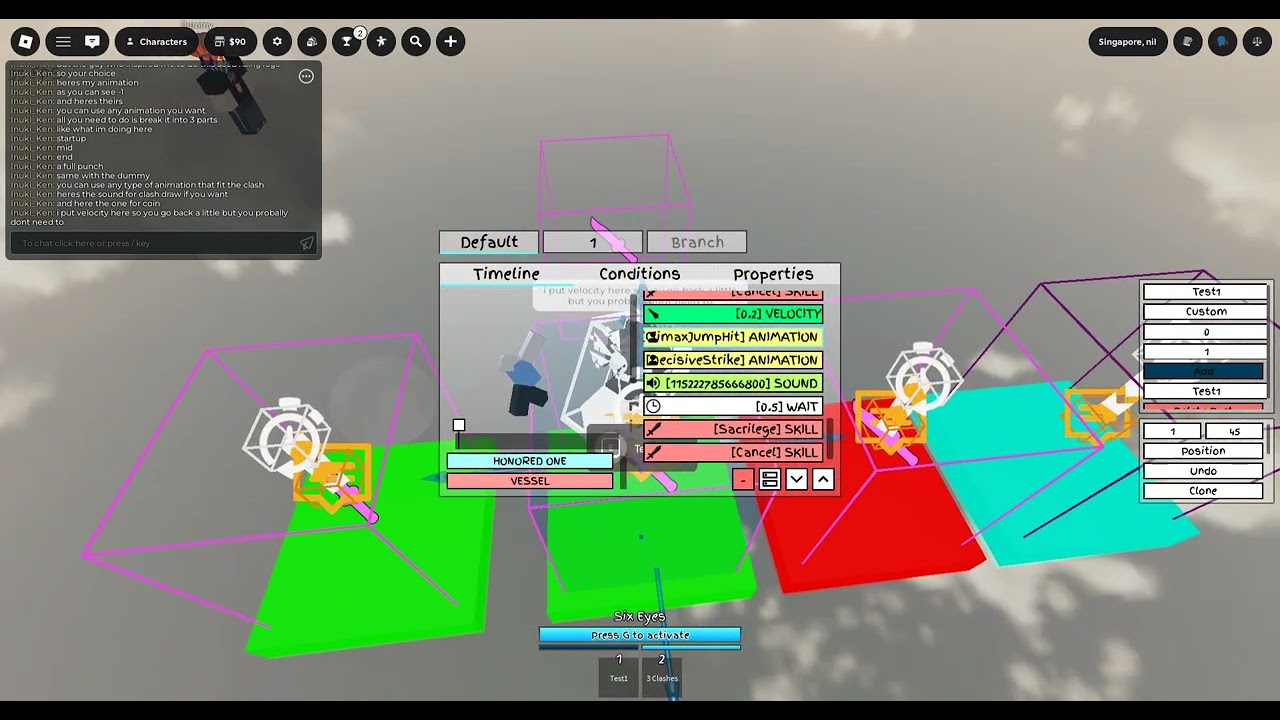Limbus Skill Clashing in jjs skill builder tutorial :fire: