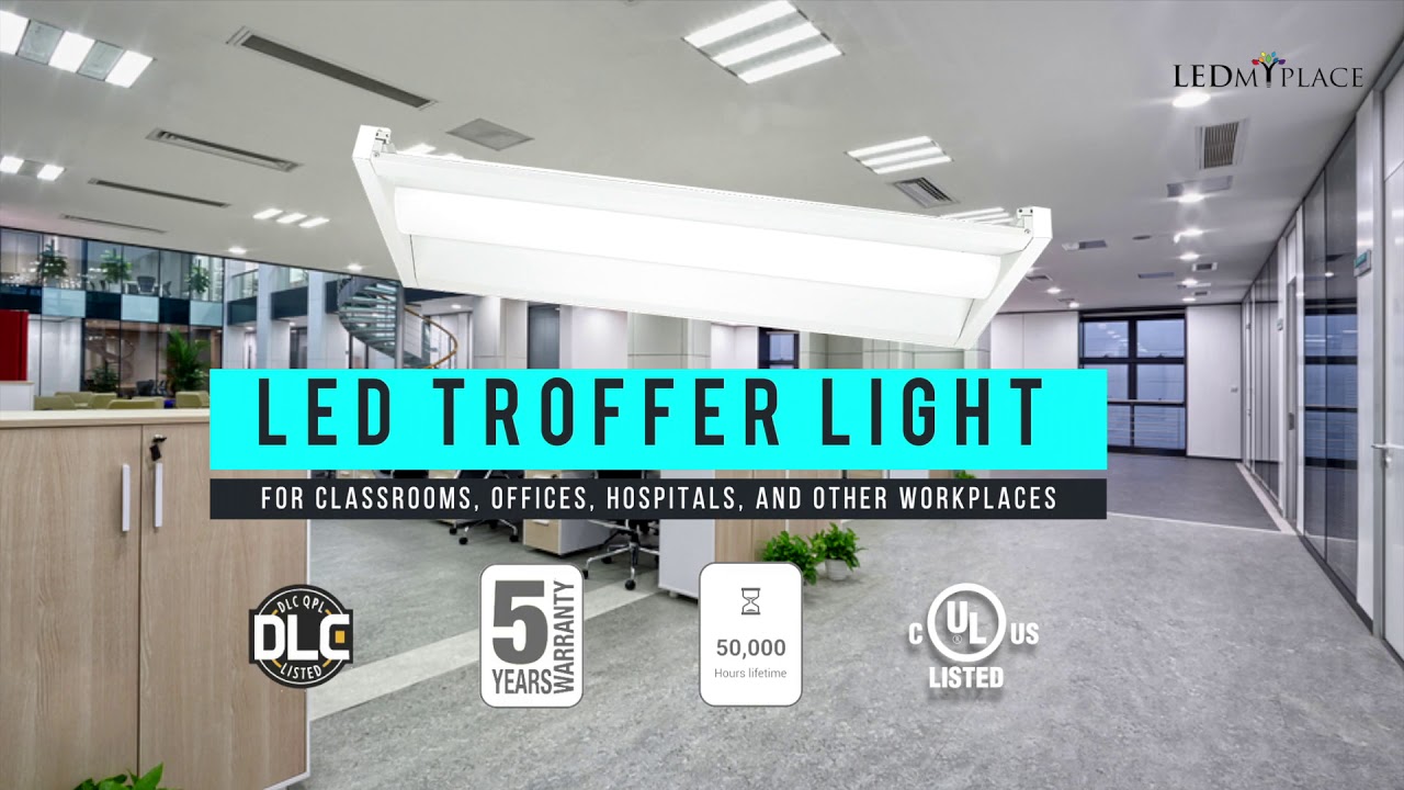 LED Troffer Lights ► Feature and Benefits