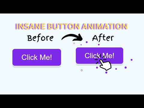 Insane Button Animation with HTML, CSS & JavaScript | Click Effect & Particle Explosion!