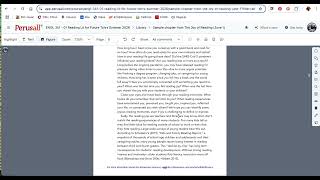 English 341: Using Perusall