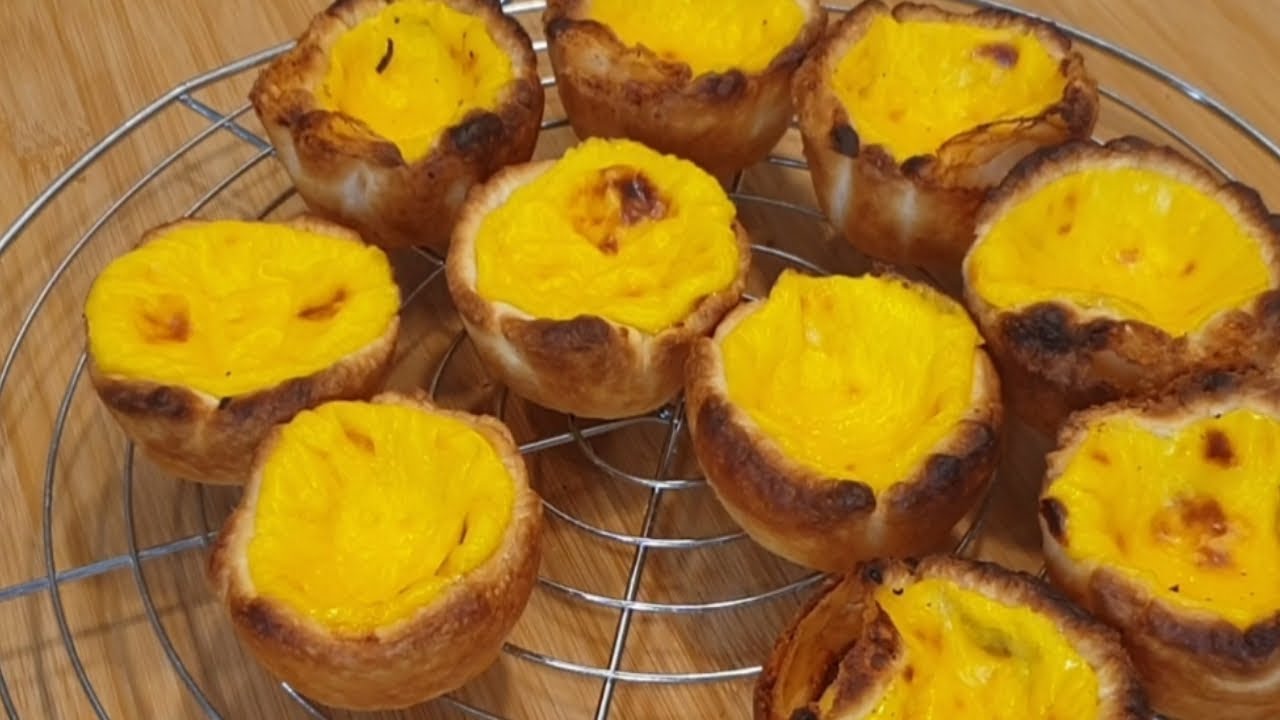 portuguese egg tart culinary arts pastry youtube