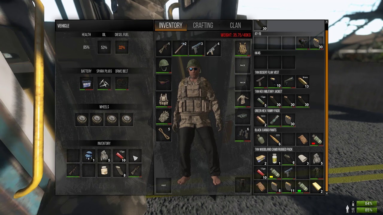 invisible hack possibly  | Miscreated *SOLVED*