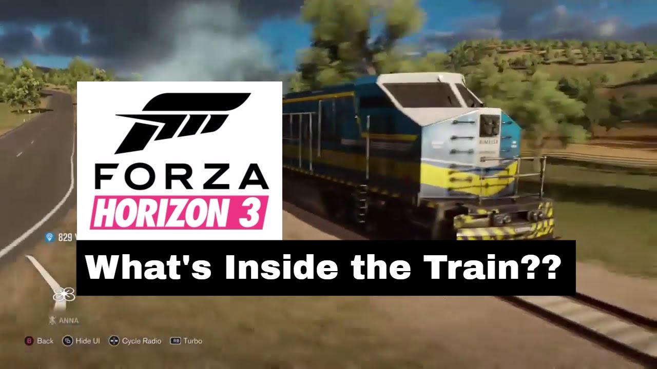 What's Inside the Forza Horizon 3 Train? - YouTube