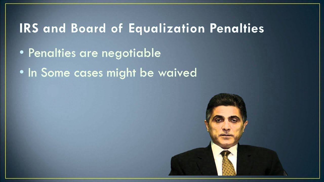 Waive IRS Tax Penalties