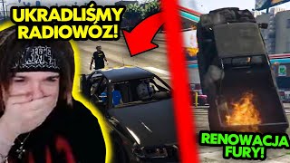 RENOWACJA AUT I KRADZIEŻ RADIOWOZU (GTA RP 5CITY)