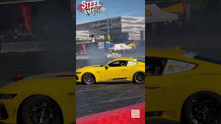 Yellow Mustang Drifting Madness | SEMA 2023 Drift Expo