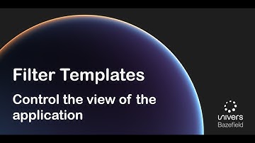 Filter Templates: Save the View