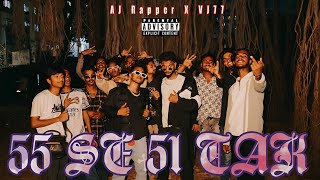 55 se 51 Tak [Official video music] By !!   A J Rapper X Vijay77 2k25 !! Mumbai 55!!