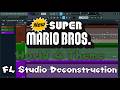 [FLP] New Super Mario Bros World 4 Theme FL Studio Deconstruction.