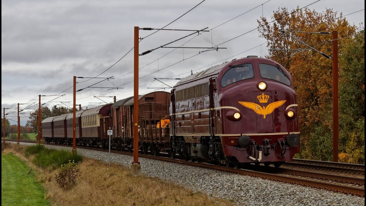 MY1101 på tur for Danmarks Jernbanemuseum - TXL toget, og andre godstog