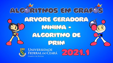 Árvore Geradora Mínima - Algoritmo de Prim (Turma 02)