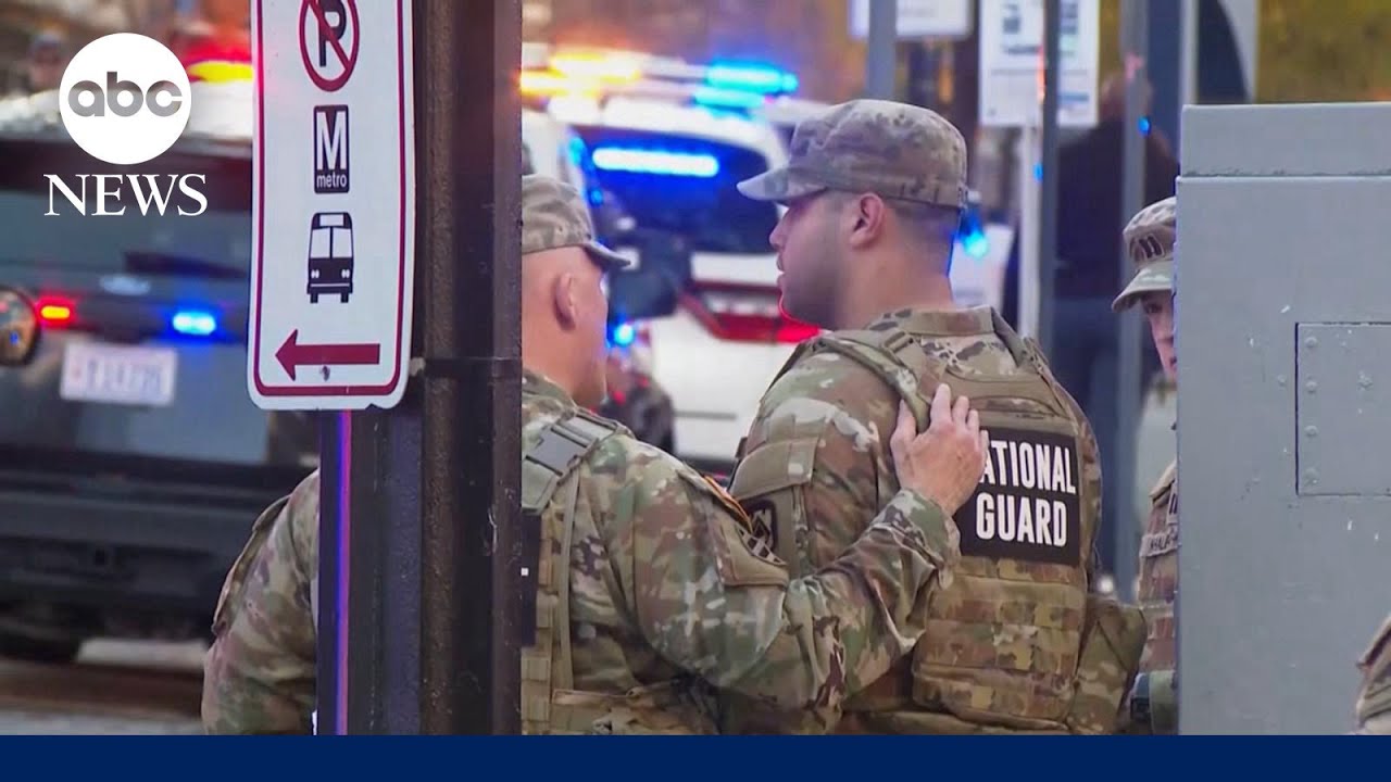 2 National Guard on patrol near White House shot in "targeted" attack, officials say