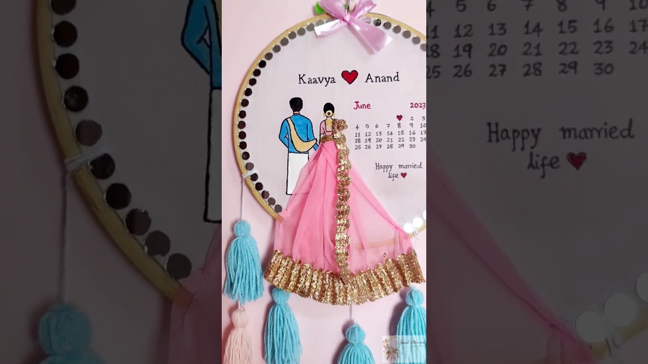 Customized Wedding Hoop💍❤️ 